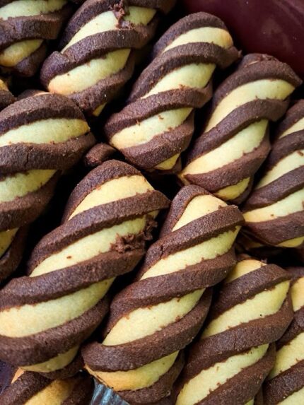 Διπλογεμιστά μπισκότα πραλίνας 500gr